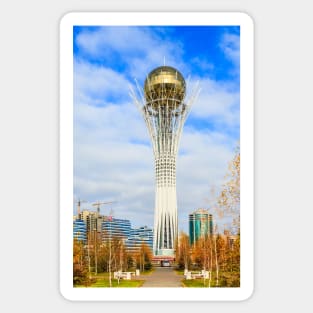 Nur Sultan Bayterek Tower Sticker